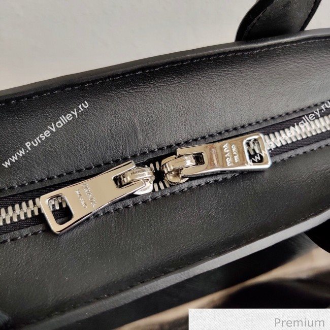 Prada Saffiano Leather Top Handle Bag 1BA269 Black 2020 (YZ-20071031)