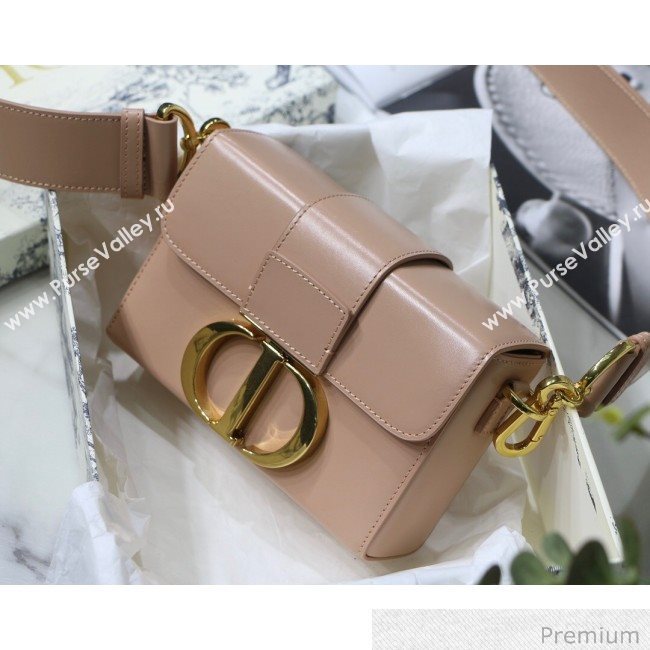 Dior 30 Montaigne Mini Box Shoulder Bag in Pink Box Calfskin 2020 (XXG-20071066)