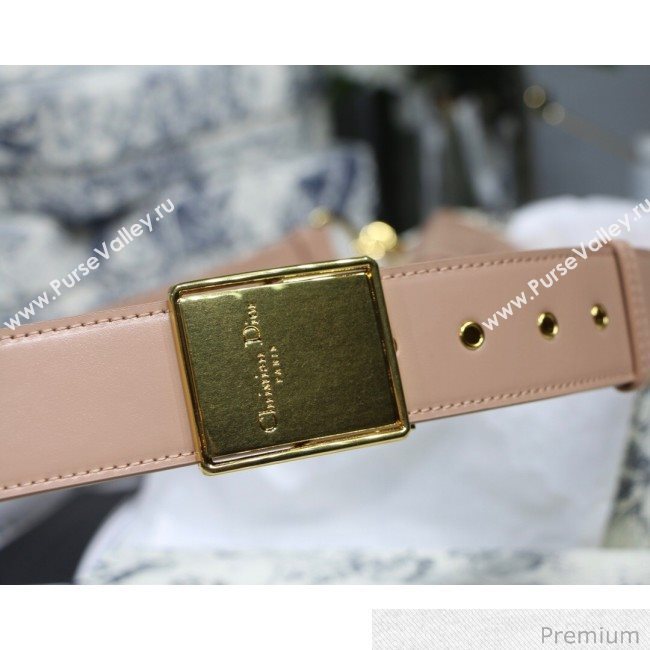 Dior 30 Montaigne Mini Box Shoulder Bag in Pink Box Calfskin 2020 (XXG-20071066)