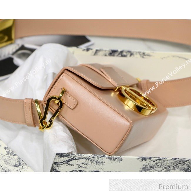 Dior 30 Montaigne Mini Box Shoulder Bag in Pink Box Calfskin 2020 (XXG-20071066)