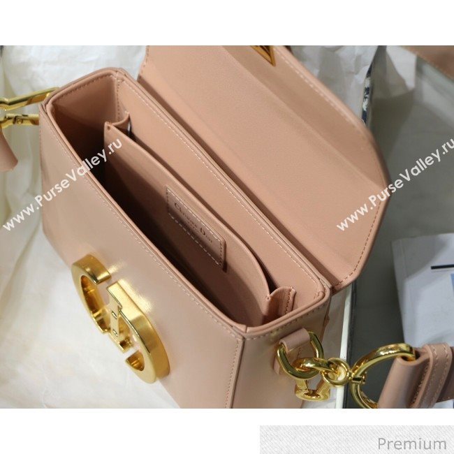 Dior 30 Montaigne Mini Box Shoulder Bag in Pink Box Calfskin 2020 (XXG-20071066)