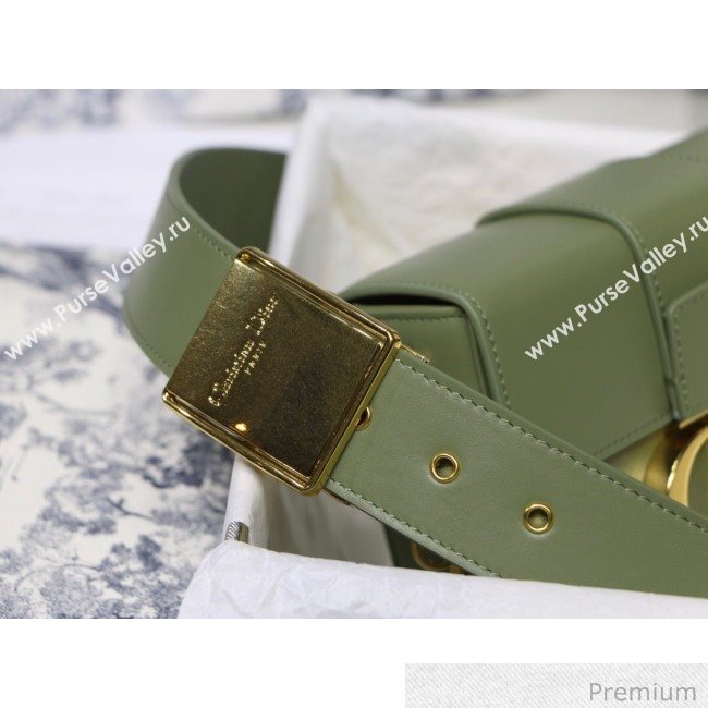 Dior 30 Montaigne Mini Box Shoulder Bag in Green Box Calfskin 2020 (XXG-20071068)