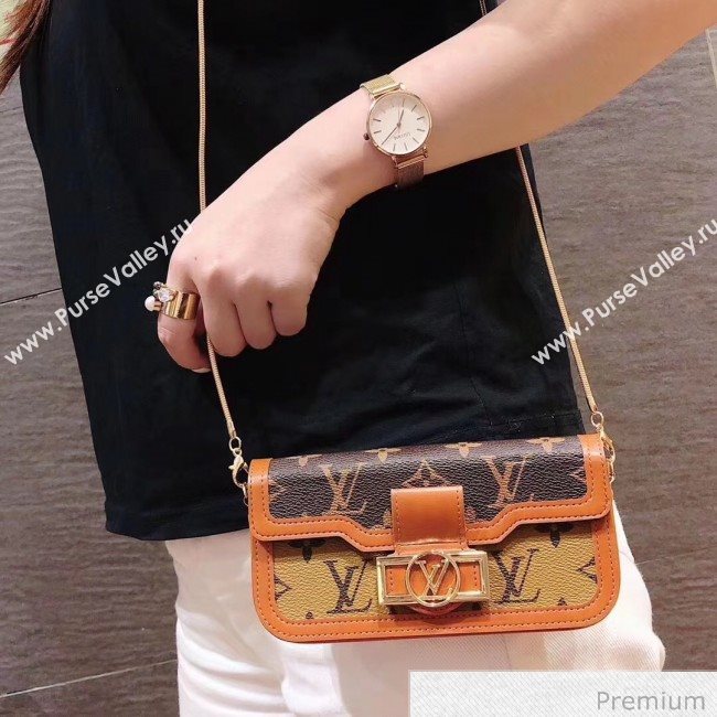 Louis Vuitton Monogram Canvas iPhone Clutch/Crossbody Bag 01 2020 (SJK-20070801)