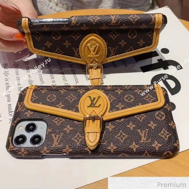 Louis Vuitton Monogram Canvas iPhone Clutch/Crossbody Bag 02 2020 (SJK-20070802)