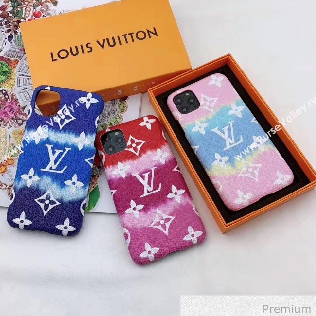 Louis Vuitton LV Escale Monogram Canvas iPhone Case 08 2020 (SJK-20070809)