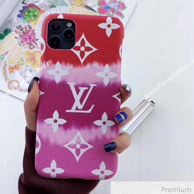 Louis Vuitton LV Escale Monogram Canvas iPhone Case 08 2020 (SJK-20070809)