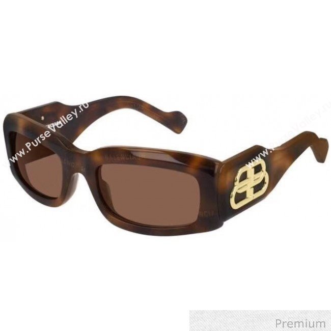 Balenciaga BB Sunglasses Brown 02 2020 (A0-20070826)