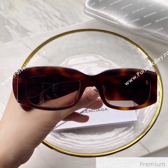 Balenciaga BB Sunglasses Brown 02 2020 (A0-20070826)