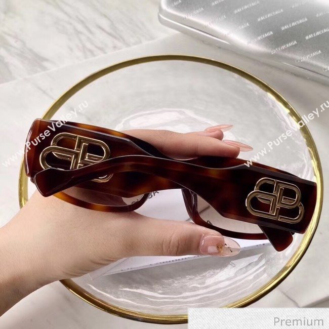 Balenciaga BB Sunglasses Brown 02 2020 (A0-20070826)