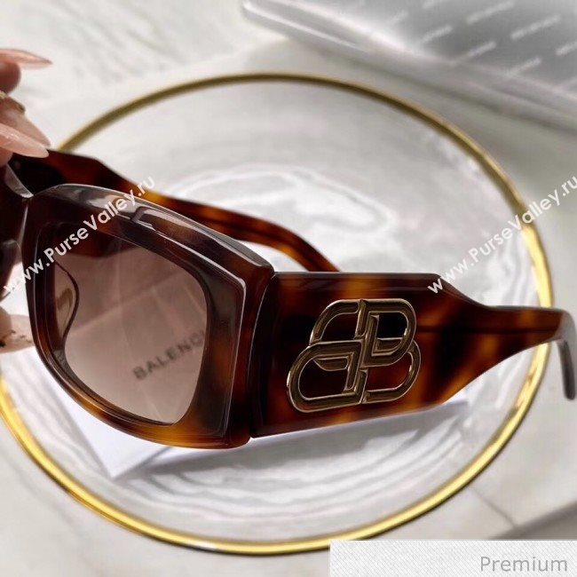 Balenciaga BB Sunglasses Brown 02 2020 (A0-20070826)