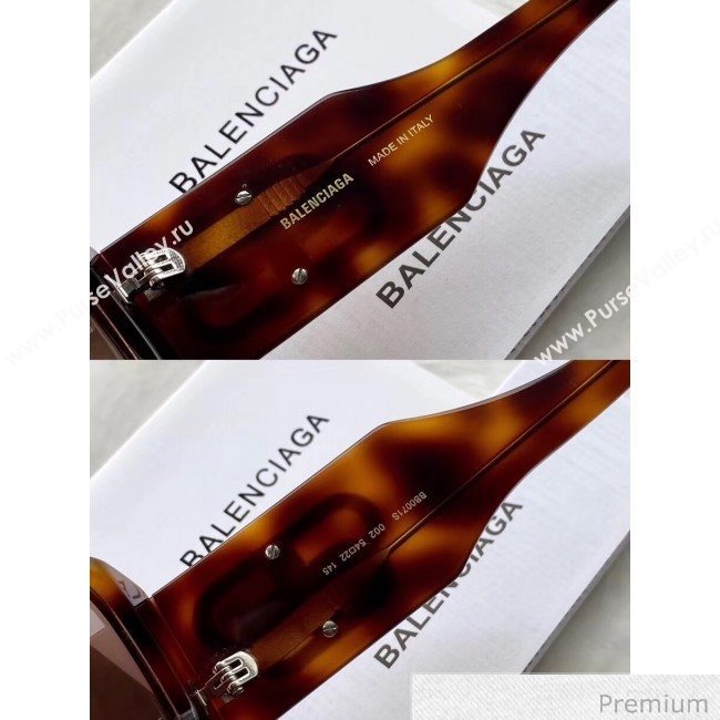 Balenciaga BB Sunglasses Brown 02 2020 (A0-20070826)