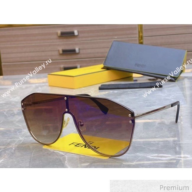 Fendi Stud Square Mask Sunglasses 01 2020 (A0-20070829)