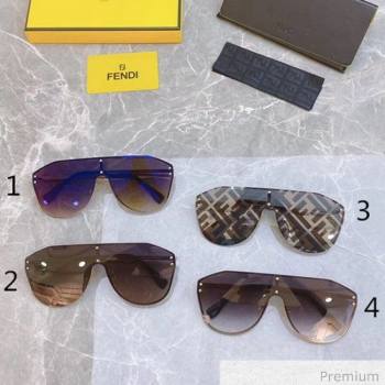 Fendi Stud Square Mask Sunglasses 01 2020 (A0-20070829)