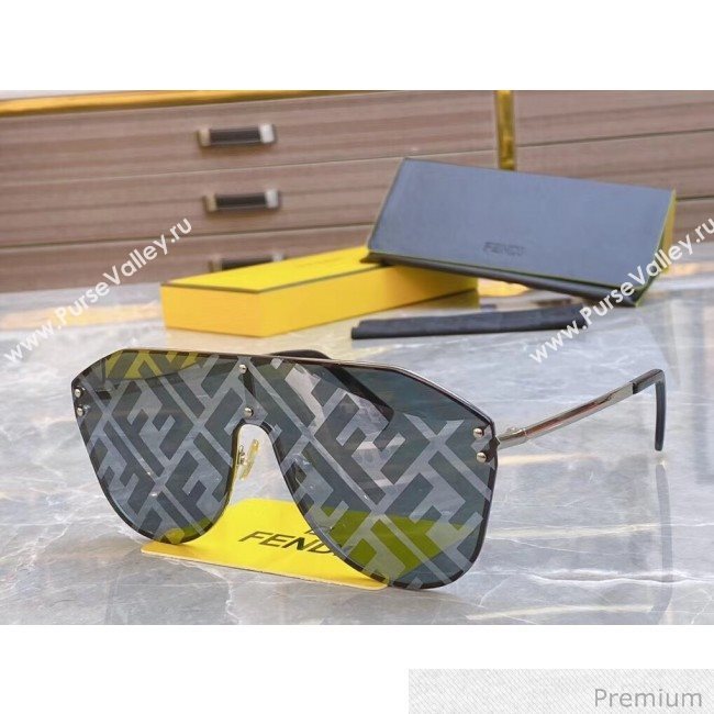 Fendi Stud Square Mask Sunglasses 01 2020 (A0-20070829)