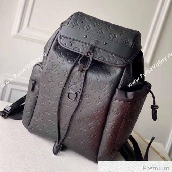 Louis Vuitton Mens Discovery Backpack in Monogram Leather M43680 Black 2020 (KI-20070916)