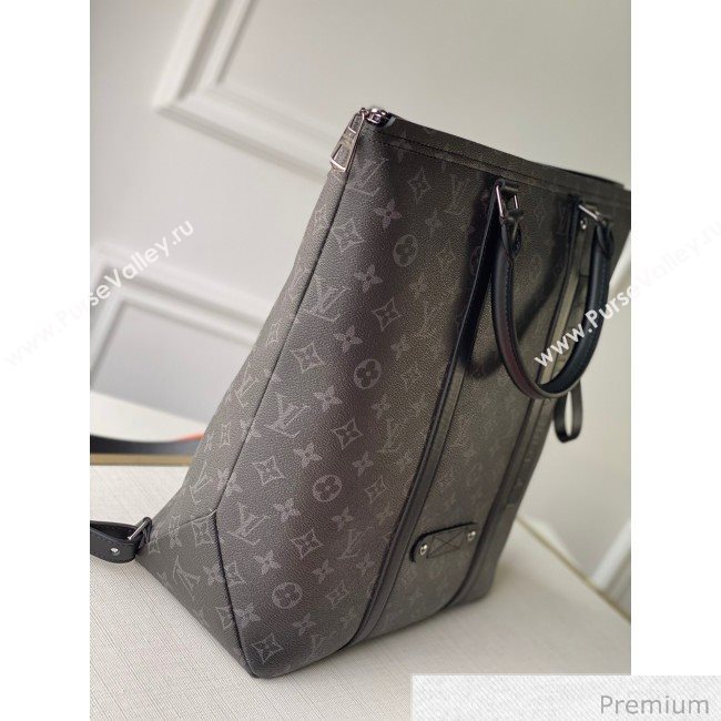 Louis Vuitton Mens Tote Backpack M45221 Monogram Eclipse Canvas 2020 (KI-20070917)