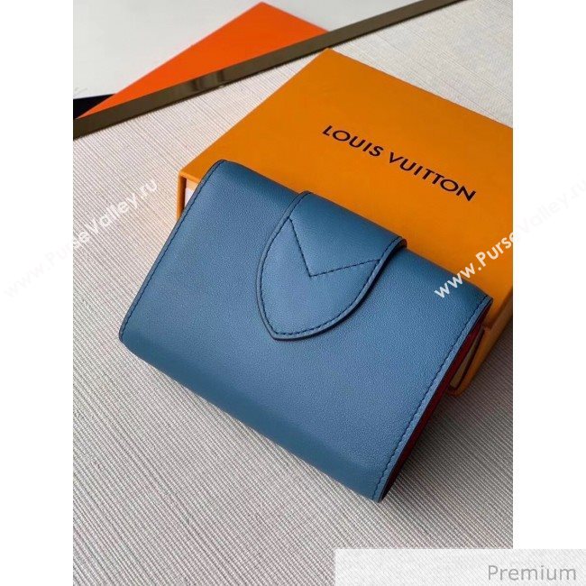 Louis Vuitton LV Circle Pont 9 Compact Wallet M69175 Blue 2020 (KI-20070921)