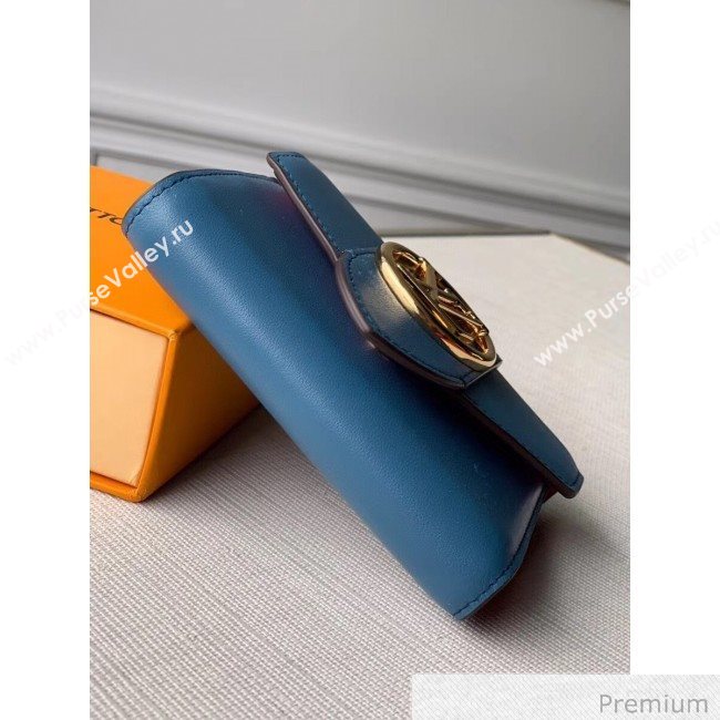 Louis Vuitton LV Circle Pont 9 Compact Wallet M69175 Blue 2020 (KI-20070921)