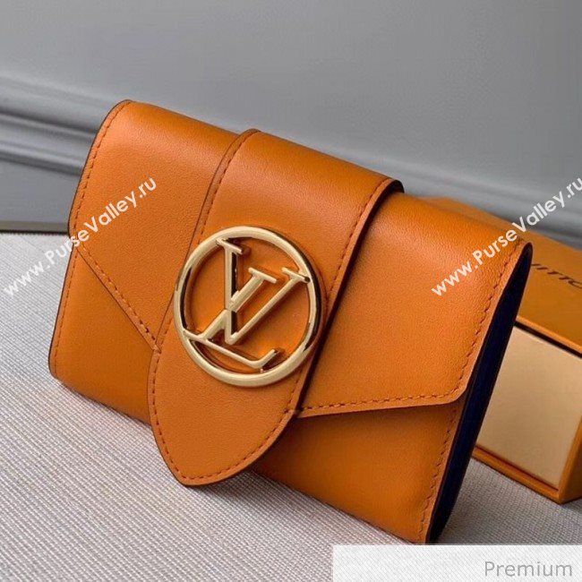 Louis Vuitton LV Circle Pont 9 Compact Wallet M69175 Yellow 2020 (KI-20070922)