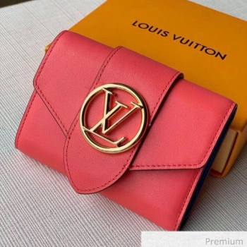 Louis Vuitton LV Circle Pont 9 Compact Wallet M69177 Pink 2020 (KI-20070919)