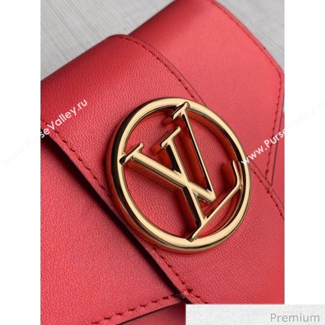 Louis Vuitton LV Circle Pont 9 Compact Wallet M69177 Pink 2020 (KI-20070919)