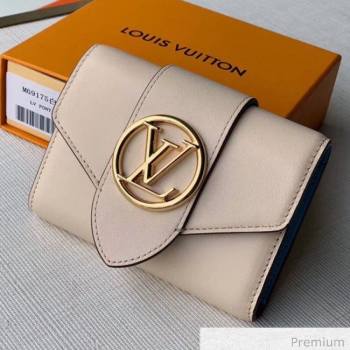 Louis Vuitton LV Circle Pont 9 Compact Wallet M69176 Cream White 2020 (KI-20070920)