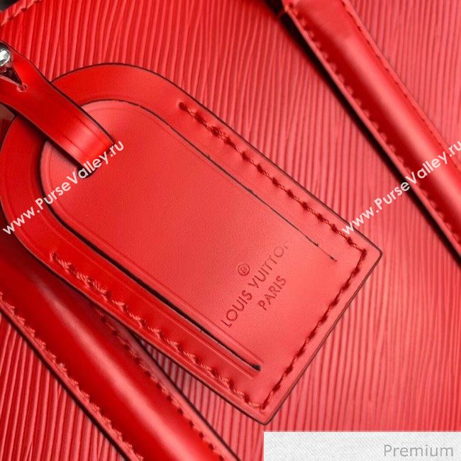 Louis Vuitton Soufflot BB Epi Leather Top Handle Bag M55615 Red 2020 (KI-20070924)