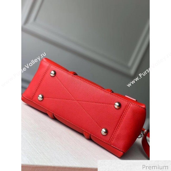 Louis Vuitton Soufflot BB Epi Leather Top Handle Bag M55615 Red 2020 (KI-20070924)