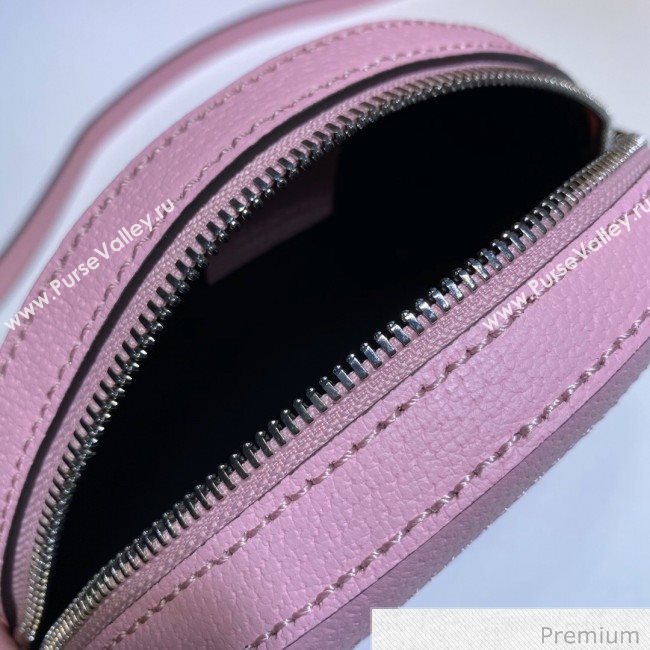 Gucci GG Star Psychedelic Canvas Round Shoulder Bag ‎603938 Pink 2020 (DLH-20070931)
