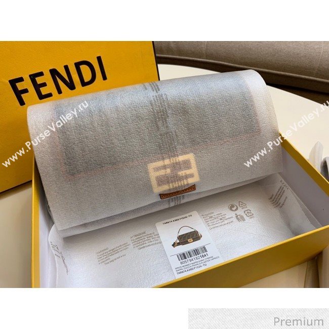 Fendi Baguette Medium FF Canvas Bag Green 2020 (SU-20071007)