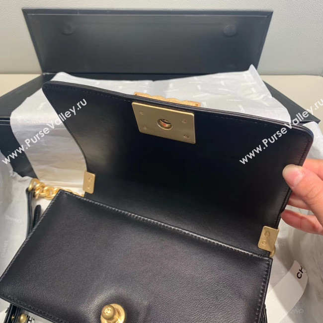 BOY CHANEL flap bag A67085 black