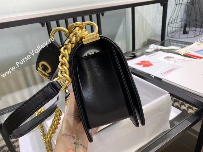 BOY CHANEL flap bag A67086 black