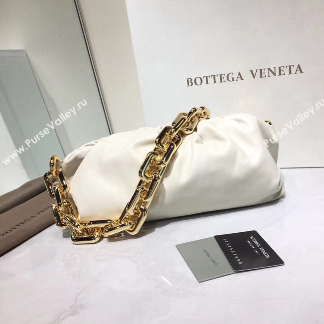 Bottega Veneta Nappa lambskin soft Shoulder Bag 620230 White