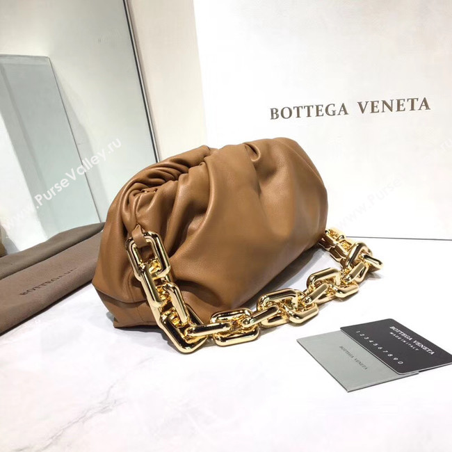 Bottega Veneta Nappa lambskin soft Shoulder Bag 620230 brown