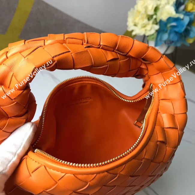 Bottega Veneta Original Weave Leather Bag BV4588 orange