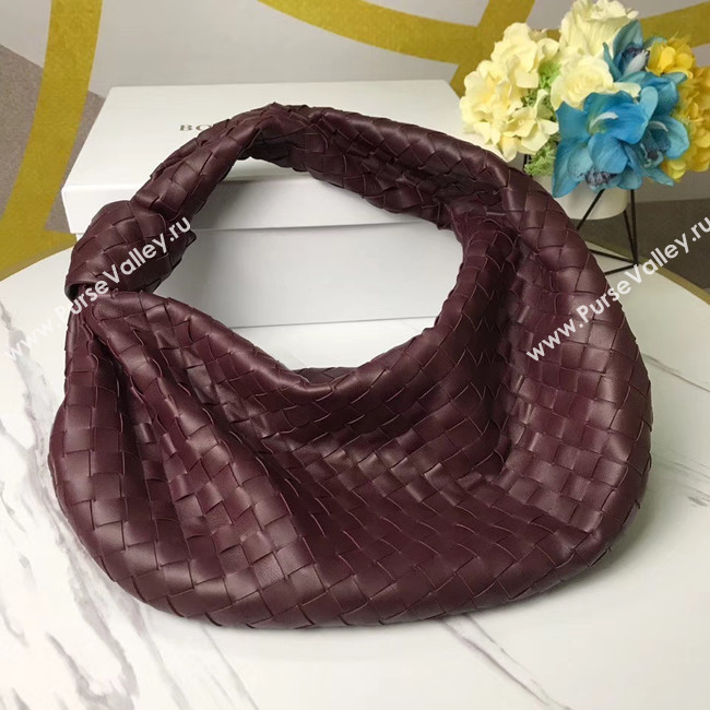 Bottega Veneta Original Weave Leather Bag BV4589 Burgundy