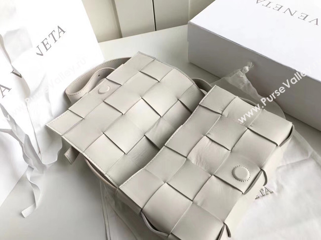 Bottega Veneta Sheepskin Weaving Original Leather 578004 Off White