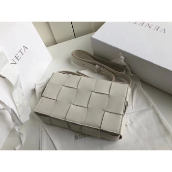 Bottega Veneta Sheepskin Weaving Original Leather 578004 Off White