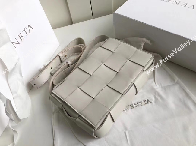 Bottega Veneta Sheepskin Weaving Original Leather 578004 Off White