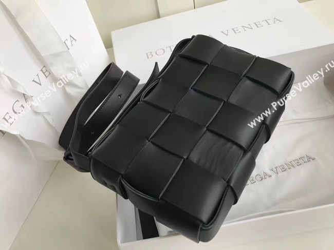 Bottega Veneta Sheepskin Weaving Original Leather 578004 black