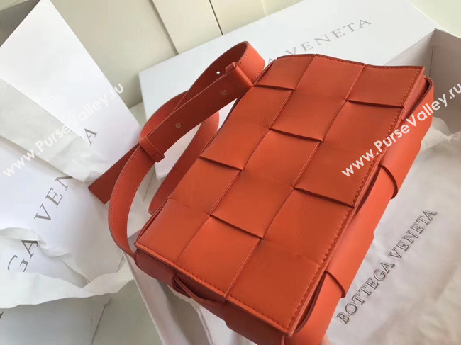 Bottega Veneta Sheepskin Weaving Original Leather 578004 orange