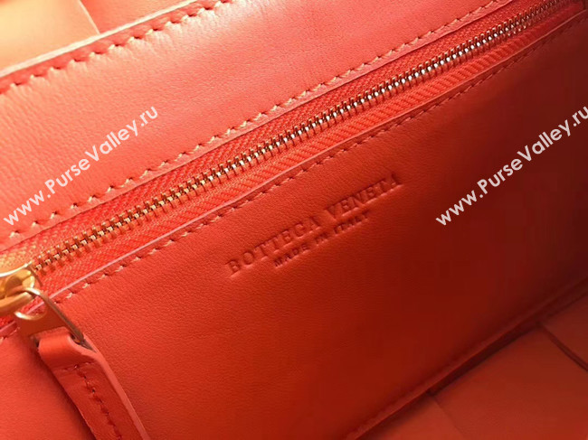 Bottega Veneta Sheepskin Weaving Original Leather 578004 orange