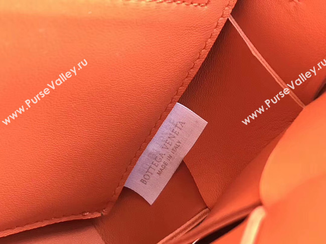 Bottega Veneta Sheepskin Weaving Original Leather 578004 orange