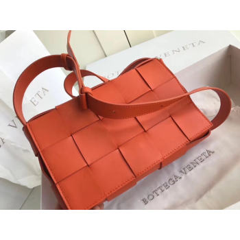 Bottega Veneta Sheepskin Weaving Original Leather 578004 orange