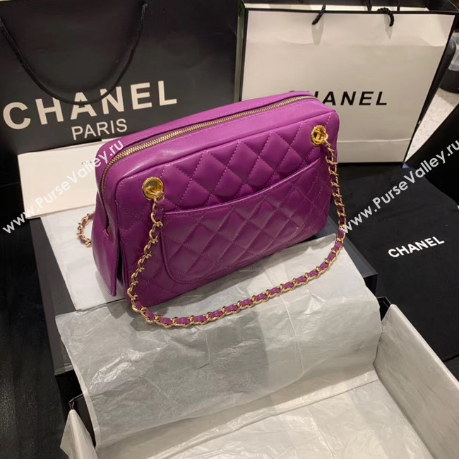 CHANEL 2020 New Style Original Leather AS1168 Lavender