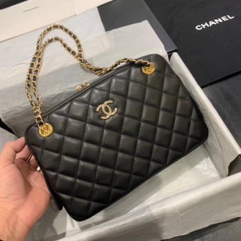 CHANEL 2020 New Style Original Leather AS1168 black