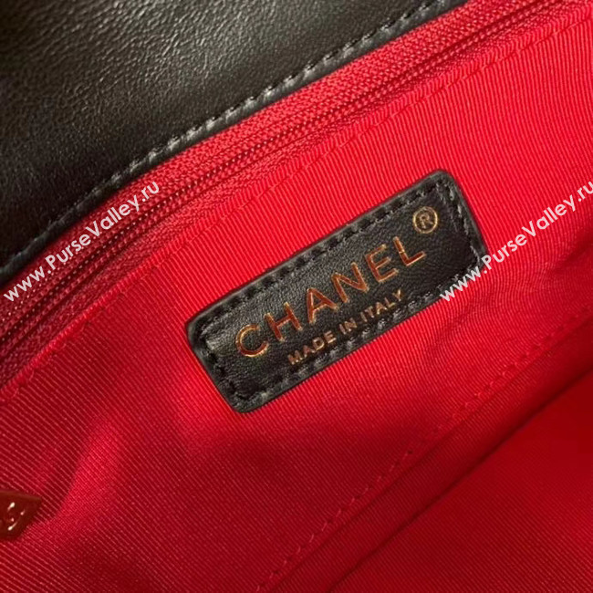Chanel Flap Bag Original Sheepskin Leather AS1466 black