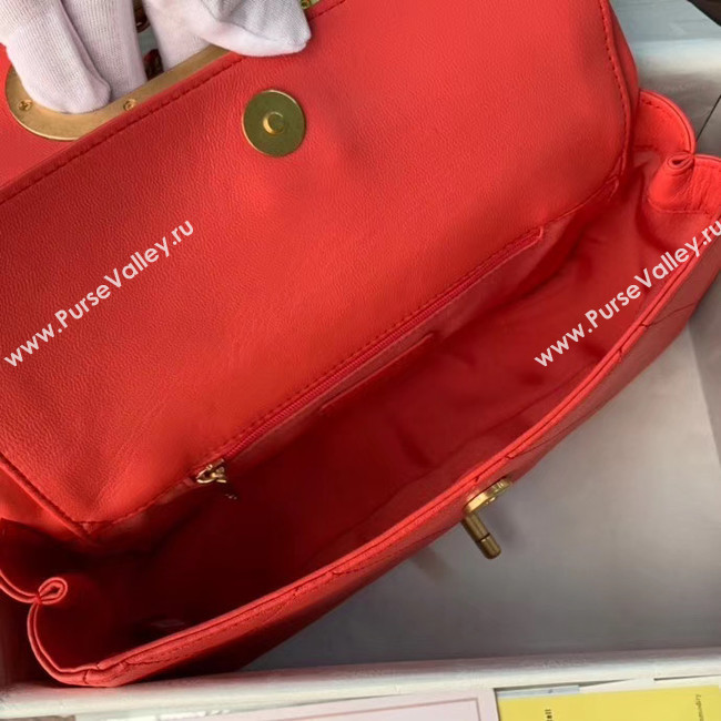 Chanel Flap Bag Original Sheepskin Leather AS1466 red
