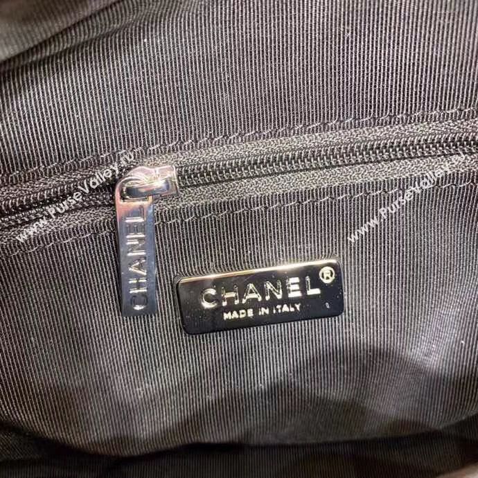 Chanel Gabrielle Hobo Original Crocodile Leather Bag A93824 Black