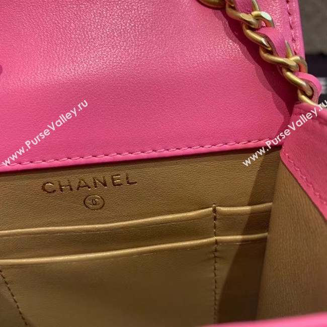 Chanel Original Small classic Sheepskin Shoulder Bag AP1448 pink